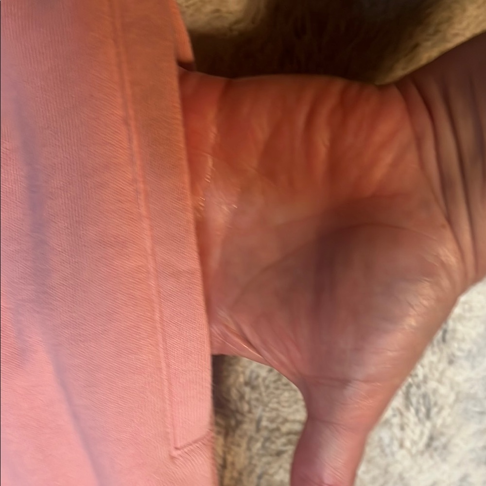 Pleasures Dusty Rose Jogger Sweatpants with Tapered Cuffs - Picture 7 of 10